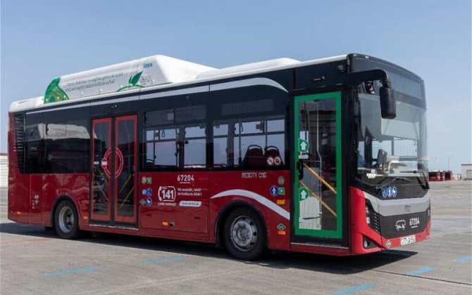 В Баку обновляются автобусы маршрута № 67