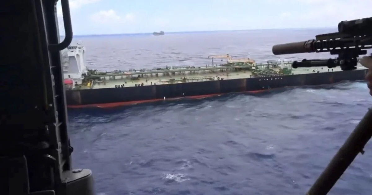 ABŞ ordusu Hind okeanında nəhəng tankeri ələ keçirdi