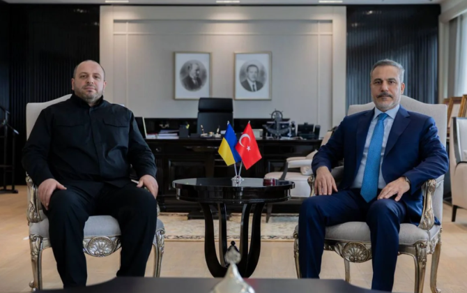 Umerov Hakan Fidanla Cenevrədəki danışıqların yekunlarını müzakirə edib