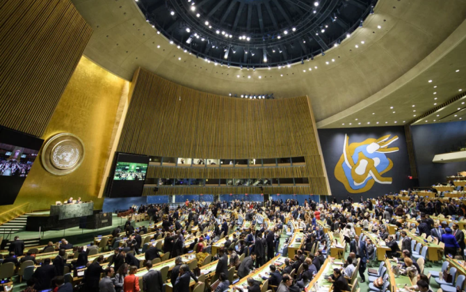 BMT Baş Assambleyası Ukraynanın dayanıqlı sülh təşəbbüsünü dəstəkləyib