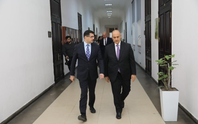 BSU ilə ADNSU birgə layihələrə başlayır - FOTOLAR