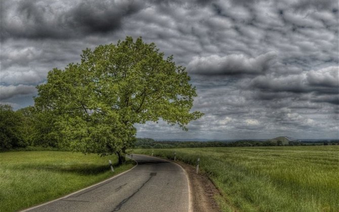 Пасмурно и морось