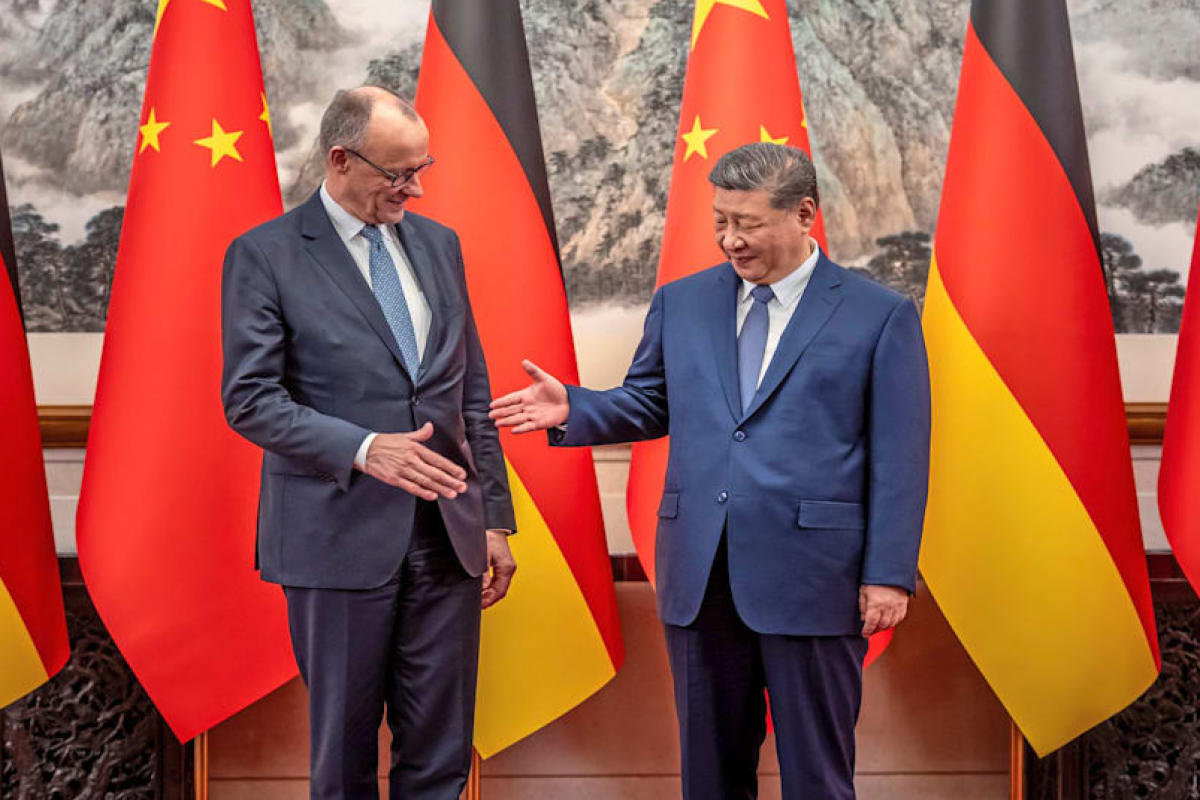 Çin Almaniya ilə münasibətləri yeni səviyyəyə qaldırmağa hazırdır