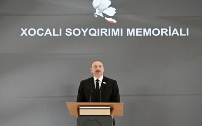 Prezident: Xocalı soyqırımını törətmiş quldurlar məhkəmə qarşısında cavab verməli oldular