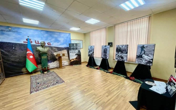 Yekaterinburqda Xocalı soyqırımının qurbanları anılıb - FOTO