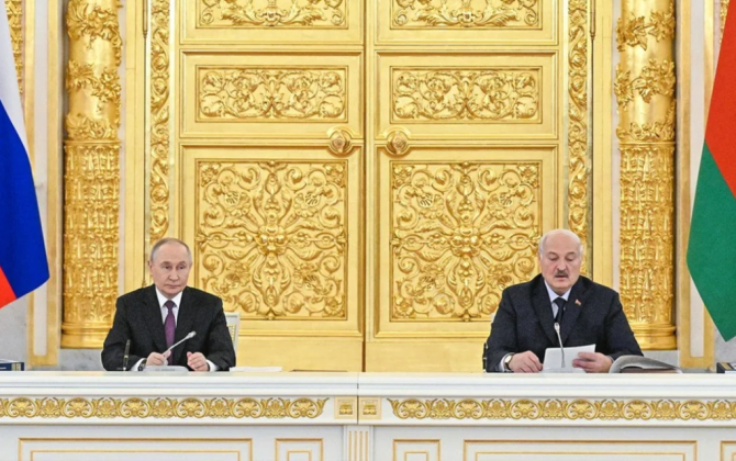 Putin və Lukaşenko İttifaq Dövləti çərçivəsində yeni qərarlar qəbul ediblər