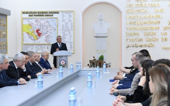 Dövlət Komitəsində Xocalı soyqırımının ildönümü ilə əlaqədar tədbir keçirilib - FOTO