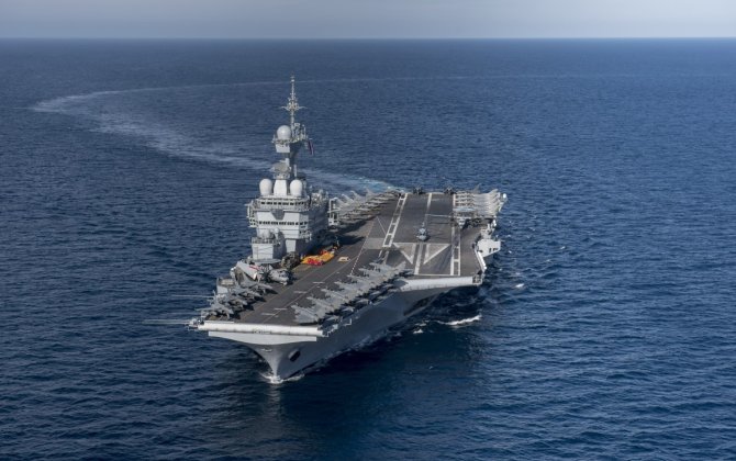 Fransanın təyyarədaşıyan gəmisinə doğru uçan dron zərərsizləşdirilib