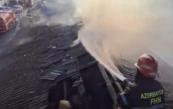 Balakəndə fərdi yaşayış evi yanıb, ev sahibi xəsarət alıb
