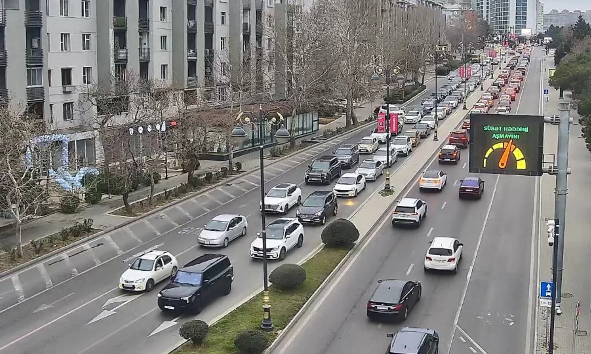 Paytaxtın bu küçələrində sıxlıq var - SİYAHI