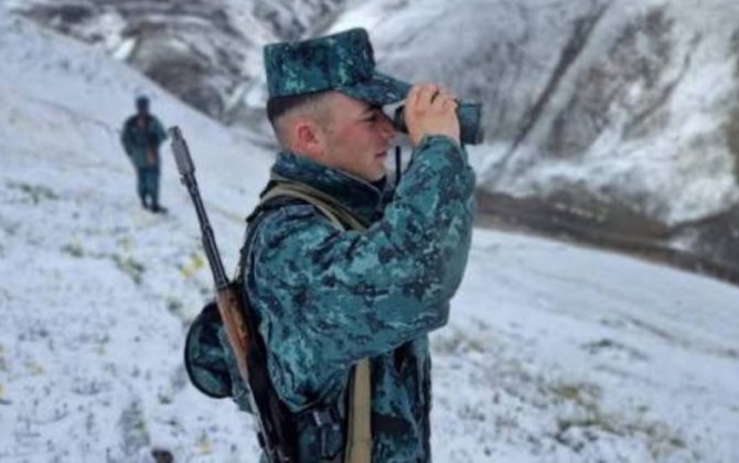 İranla sərhəddə hərbçilərimizə atəş açıldı - FOTO