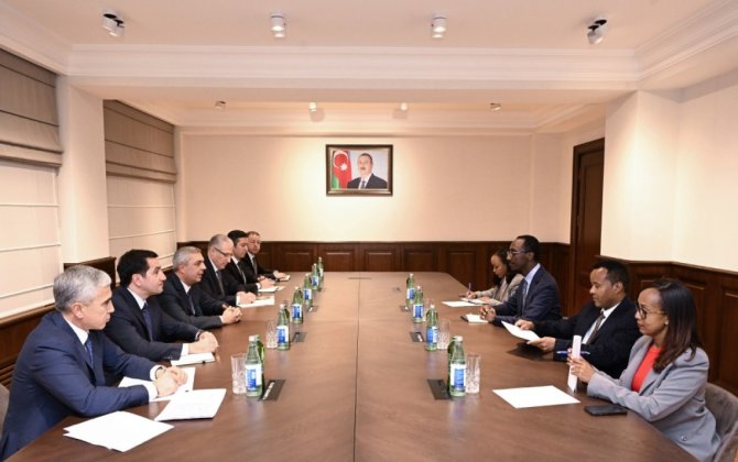 Prezident Administrasiyasının rəhbəri COP32-nin Prezidenti ilə görüşüb - FOTO