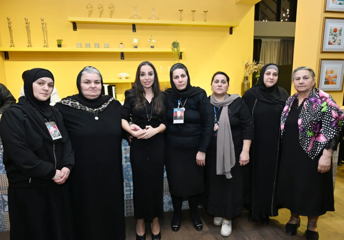 Leyla Əliyeva Qubada iftar məclisindən görüntülər paylaşıb - VİDEO