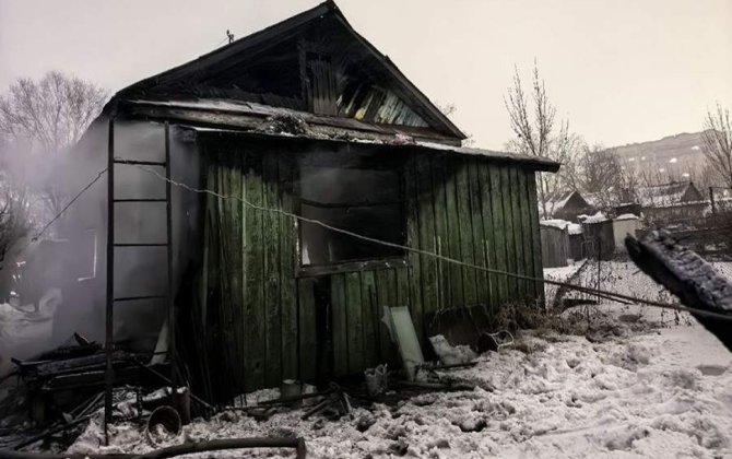 В России пять человек погибли при пожаре в частном жилом доме