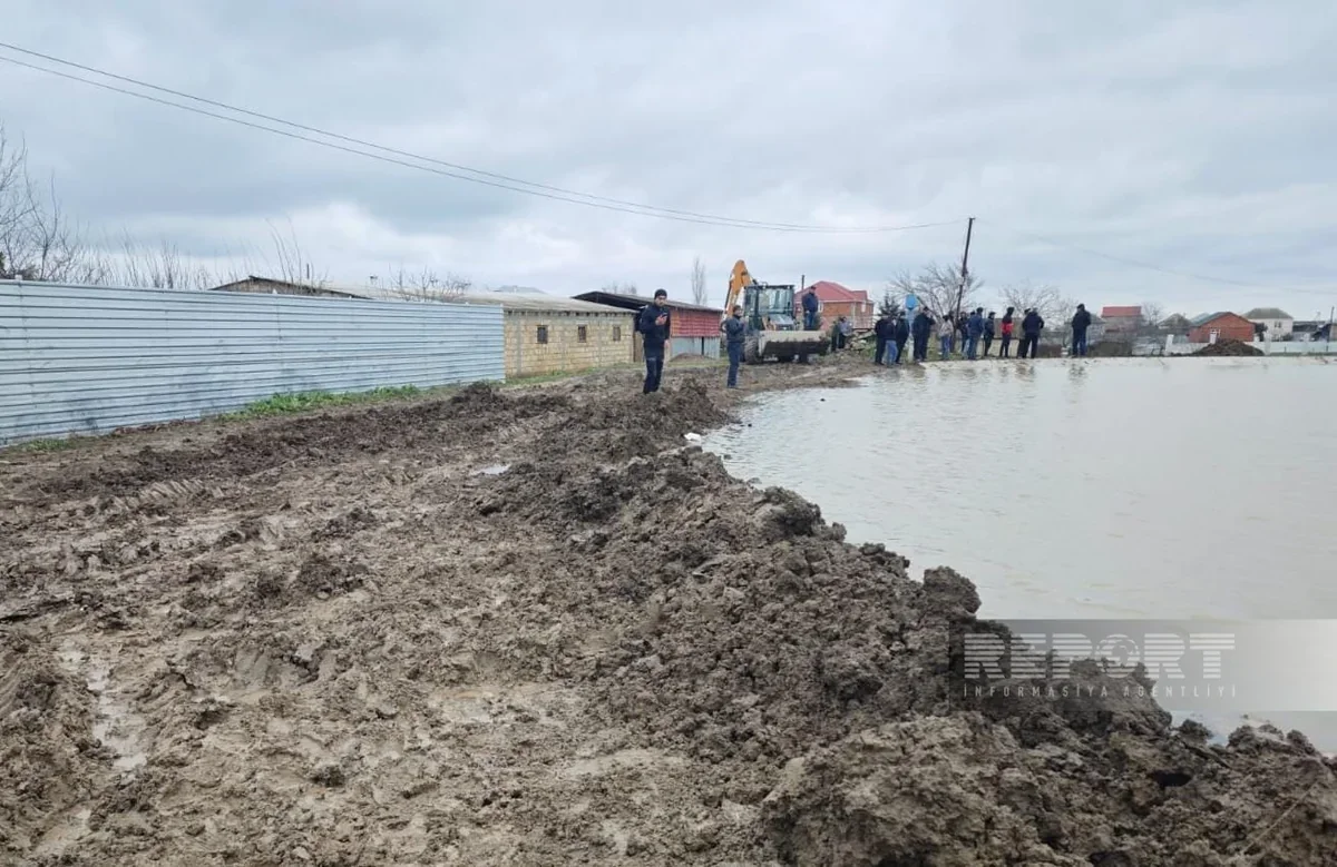Cəlilabadda yağışlar su anbarında təhlükə yaratdı: Mişarçaydan sel keçir