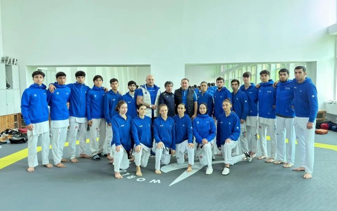 Azərbaycanın taekvondo millisi Özbəkistandakı təlim-məşq toplanışını başa vurub - FOTO