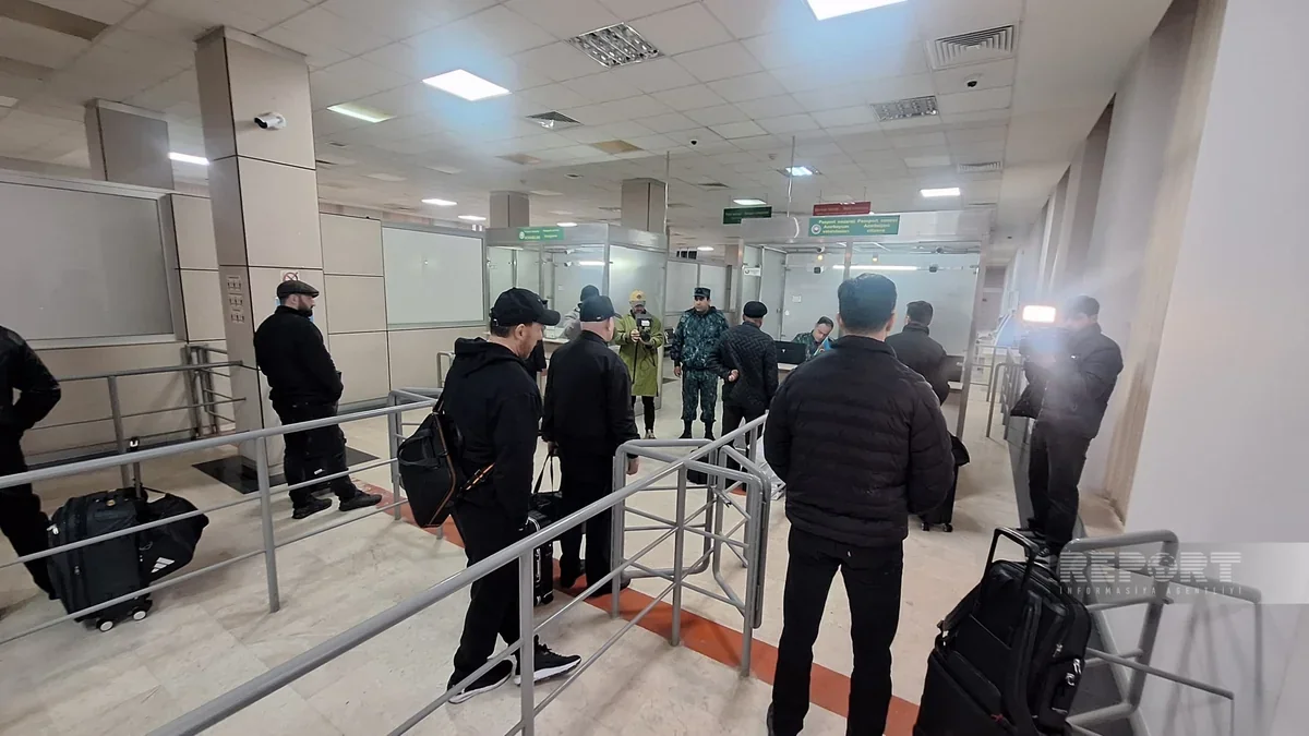 Türkiyə və Tacikistan vətəndaşları Azərbaycana təxliyə olunublar
