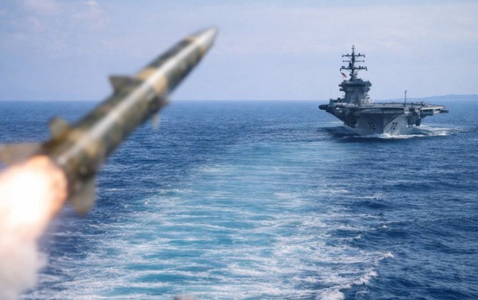 Иранцы показали удар по американскому кораблю-ОБНОВЛЕНО-ВИДЕО