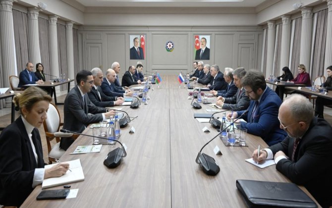 Rusiya-Azərbaycan Hökumətlərarası Komissiyasının həmsədrləri görüşüb - FOTO