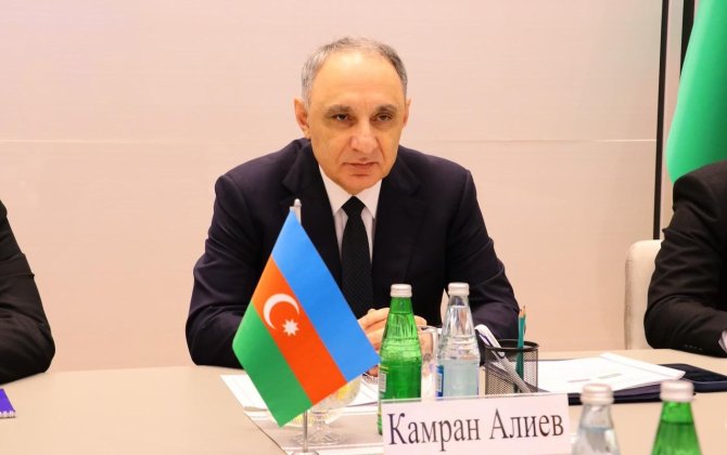 Kamran Əliyev Rusiyanın Baş prokurorunun müavinini qəbul etdi - FOTOLAR