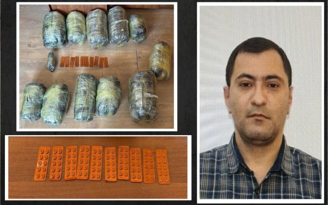 Saray qəsəbəsində 15 kq narkotik aşkarlanıb - VİDEO