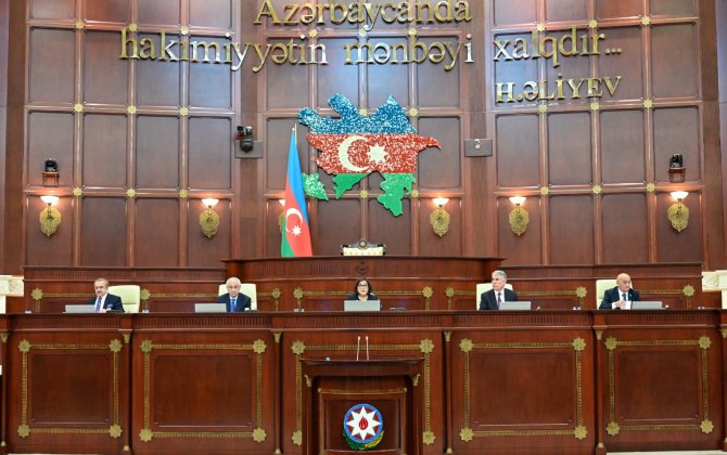 Milli Məclisin növbəti plenar iclası keçirilib - FOTO