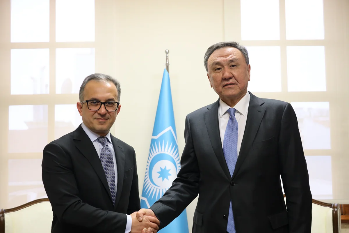 Ramin Məmmədov Türk Dövlətləri Təşkilatının baş katibi ilə görüşüb - FOTO