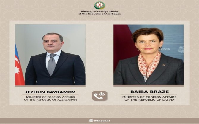 Azərbaycan-Latviya münasibətlərinin vəziyyəti müzakirə olunub