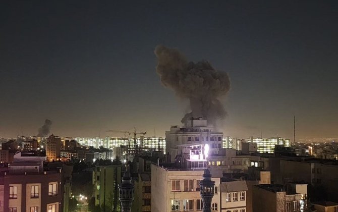 Təbrizdə partlayışlar baş verir
