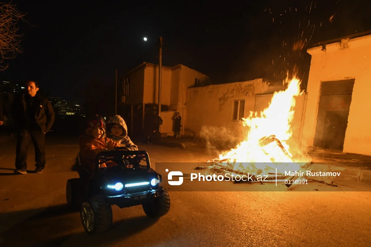 В бакинском квартале 