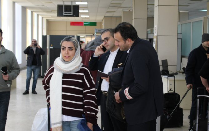 Иранские пилоты и члены экипажа вернулись на родину через Азербайджан-ФОТО