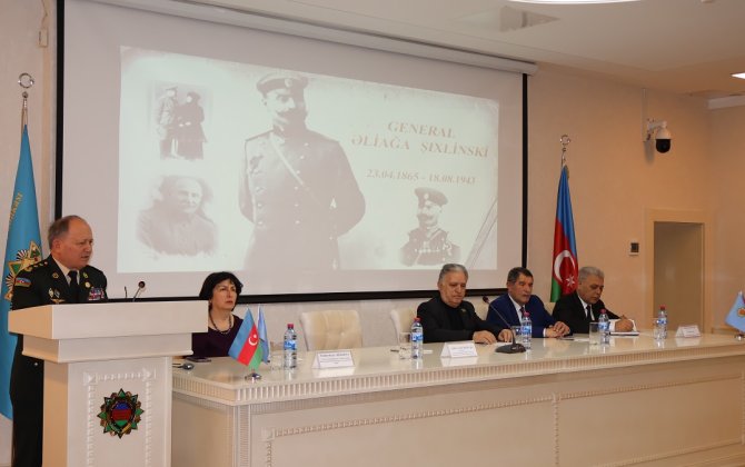 General Əliağa Şıxlınskinin anadan olmasının 161-ci ildönümü ilə bağlı tədbir keçirilib