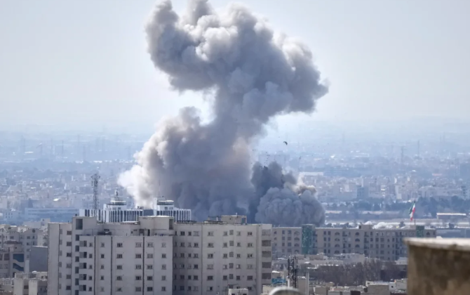 İsrail Əlborz əyalətində İran qərargahına zərbələr endirib