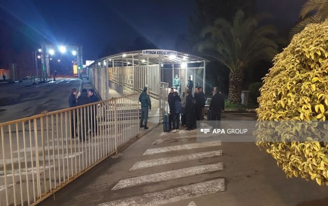 Tacikistan vətəndaşları İrandan Azərbaycan sərhədi ilə təxliyə olunub - FOTO