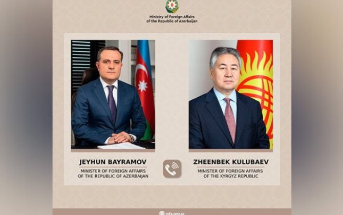 Ceenbek Kulubayev Ceyhun Bayramova zəng edib