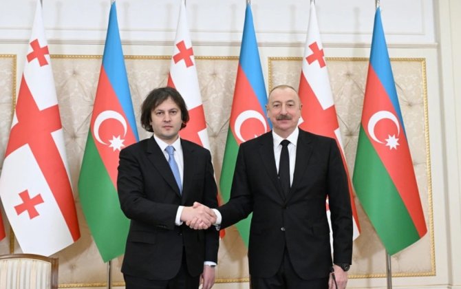 Prezident İlham Əliyev və İrakli Kobaxidze arasında telefon danışığı baş tutub
