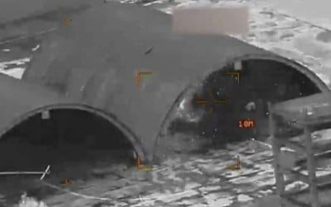 ABŞ İranda bombaları, görün, hara atır