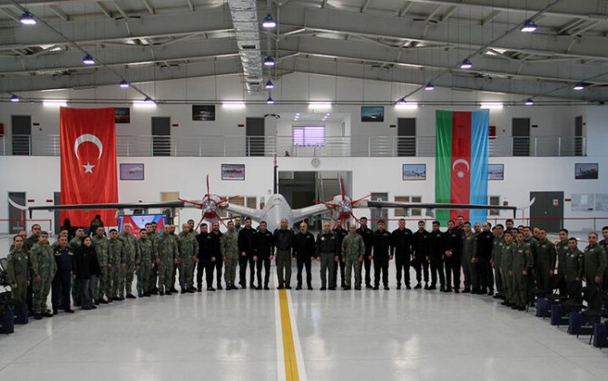 Hərbi Hava Qüvvələrində Bayraktar kursunun buraxılış mərasimi keçirildi - FOTO