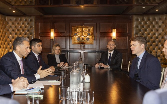 Rəşad Nəbiyev “Palantir” şirkətinin nümayəndələri ilə görüşüb