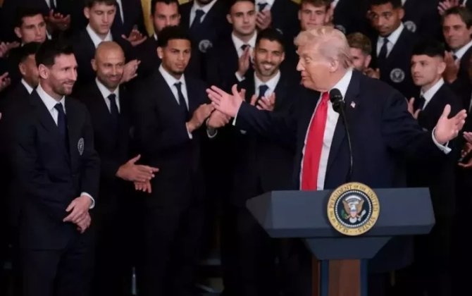 Tramp İranı necə məhv etdiyini anlatdı, Messi ALQIŞLADI - FOTO