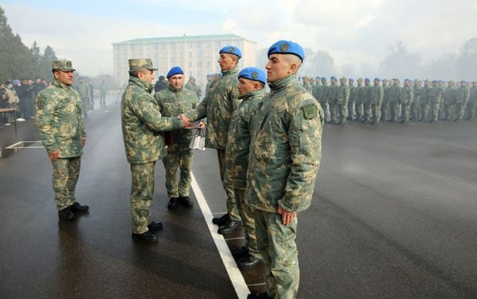 Komando kursunun növbəti buraxılışı olub