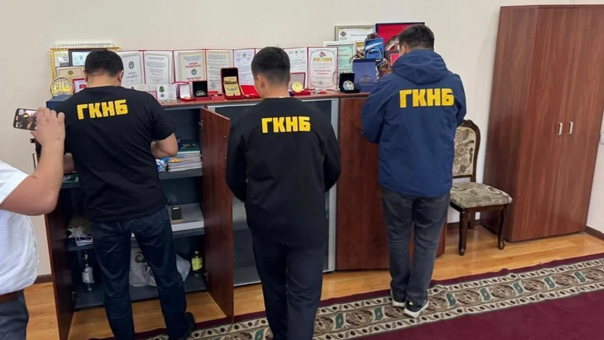 Qırğızıstanda hakimiyyəti devirmək üçün hazırlanan silahlar tapılıb