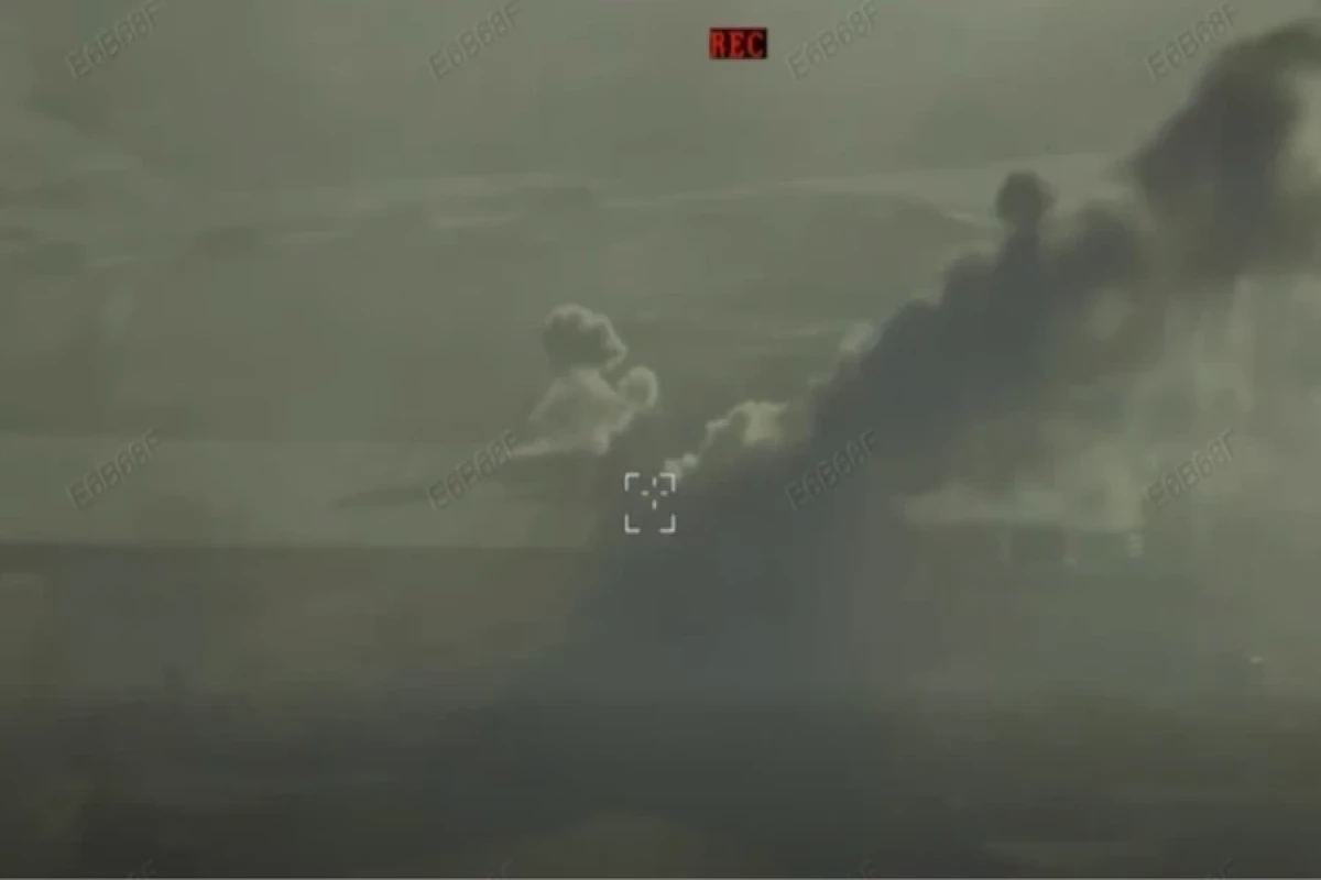 Ukrayna Donetsk aeroportu yaxınlığında “Şahed” dronlarının saxlanma məntəqəsinə zərbə endirib