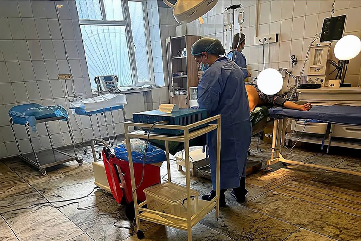 В операционной родильного дома №7 царит антисанитария?