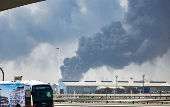 BƏƏ ilk dəfə İrana zərbə endirib