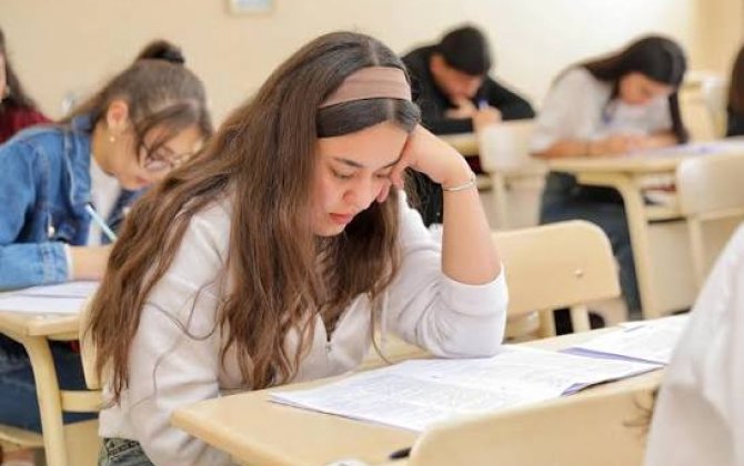 Bu gün 58 mindən çox şagird buraxılış imtahanı VERƏCƏK