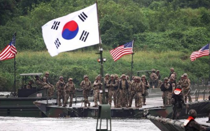 ABŞ-Cənubi Koreya hərbi təlimləri keçirilir