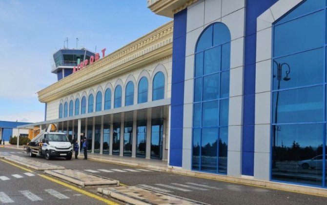 Naxçıvan Beynəlxalq Hava Limanının fəaliyyəti bərpa edildi