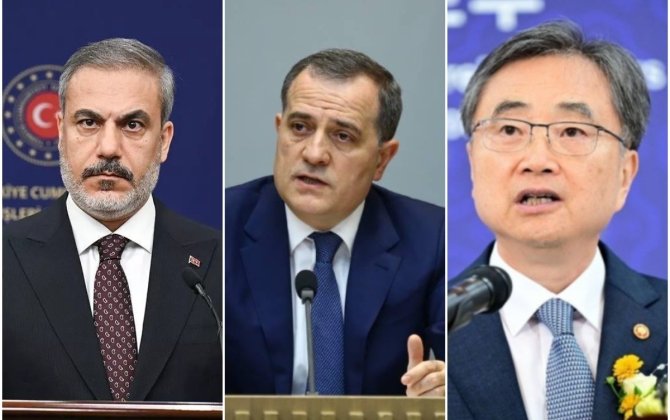 Hakan Fidan Azərbaycan və Cənubi Koreyan XİN başçıları ilə regionda gərginliyin azaldılması üçün mümkün addımları müzakirə edib