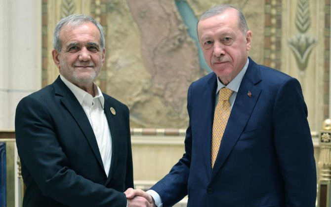 Реджеп Тайип Эрдоган провел телефонный разговор с Масудом Пезешкианом